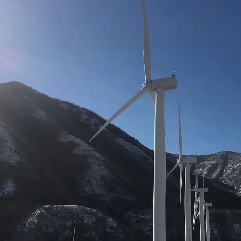 Windmill image representing wind resistance